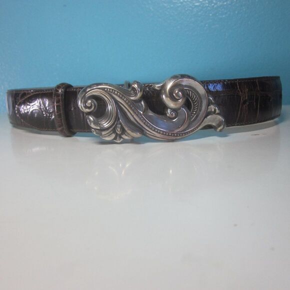 Brighton Womens Size M Leather Belt 1.25\